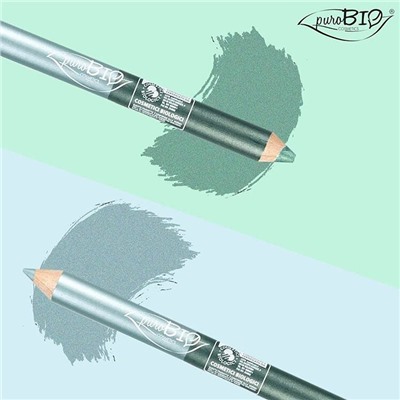 Двойной карандаш (карандаш для глаз+тени в карандаше)   2,8 гр. Вечерний : 02N сине-зеленый/изумрудно-зеленый