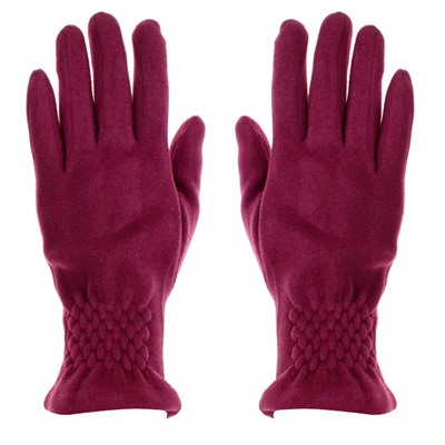 Женские перчатки мягкие «Резинка»