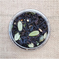 Чай черный «Вишневая радость»   Цейлонский   чай с прекрасном обрамлении ягод вишни  с цедрой апельсина и листьями брусники.