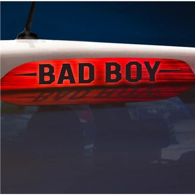 Наклейка на стоп сигнал на заднее стекло «BAD BOY»