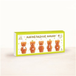 Мармеладные мишки. Натуральный яблочный мармелад, 155г