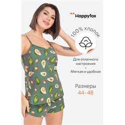 Happy Fox, Женская пижама с шортами Happy Fox