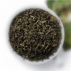 Элитый зеленый "С высокой горы" Это элитный китайский зелёный чай, произведённый из крупнолистовых сортов дикорастущего чайного дерева.
