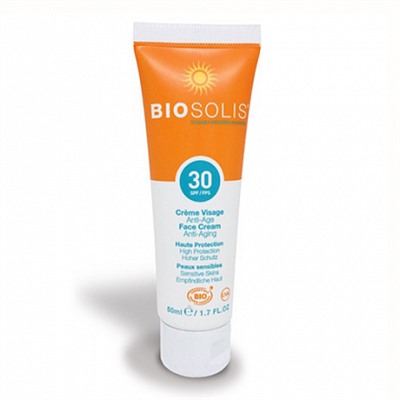 Крем солнцезащитный для лица SPF30 BIOSOLIS 50 мл