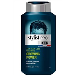 Шампунь для волос + гель для душа 2в1 серии STYLIST PRO MEN 400мл Stylist Pro