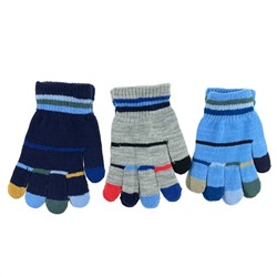 Перчатки для мальчика 4-6 лет (микс цвета)