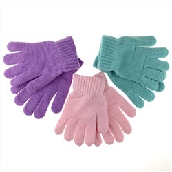 Перчатки для девочки 5-8 лет (микс цвета)